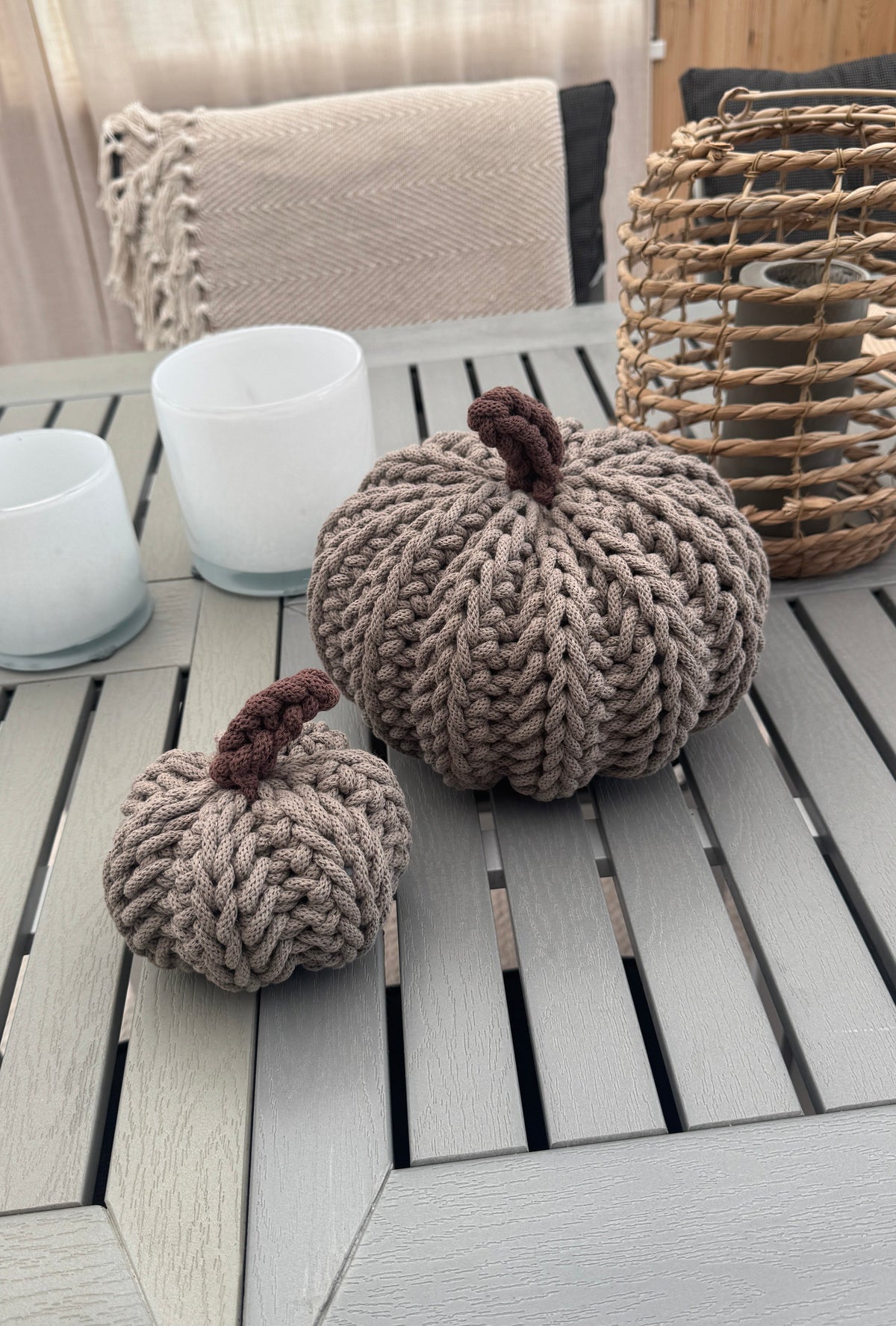 Cozy Pumpkin- Light Brown | Mini