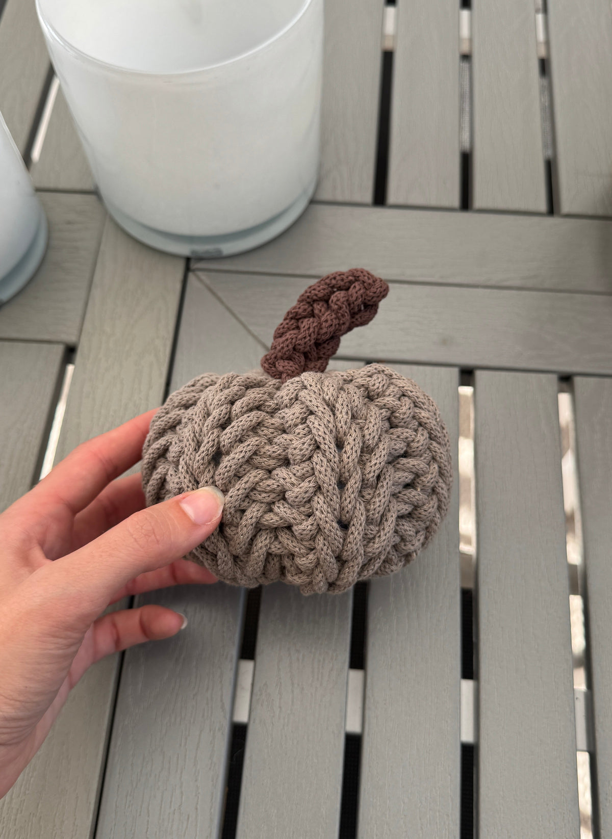 Cozy Pumpkin- Light Brown | Mini