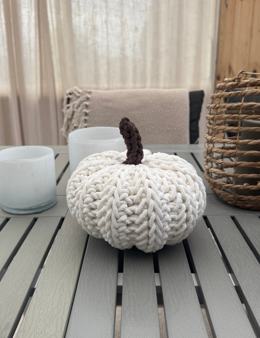 Cozy Pumpkin - Ivory | Large