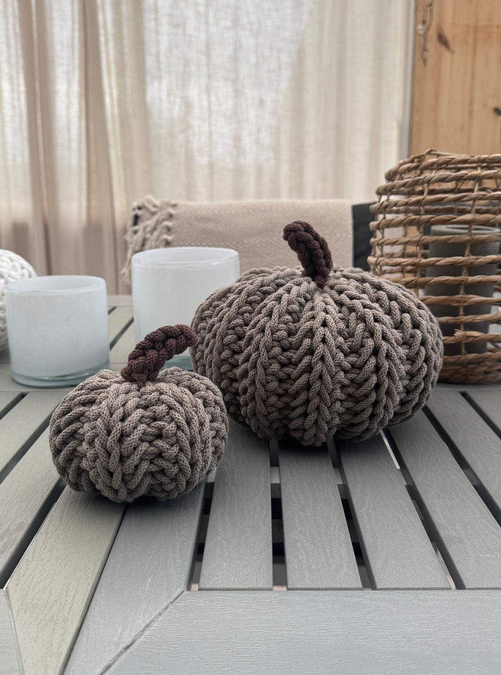 Cozy Pumpkin - Light Brown | Large