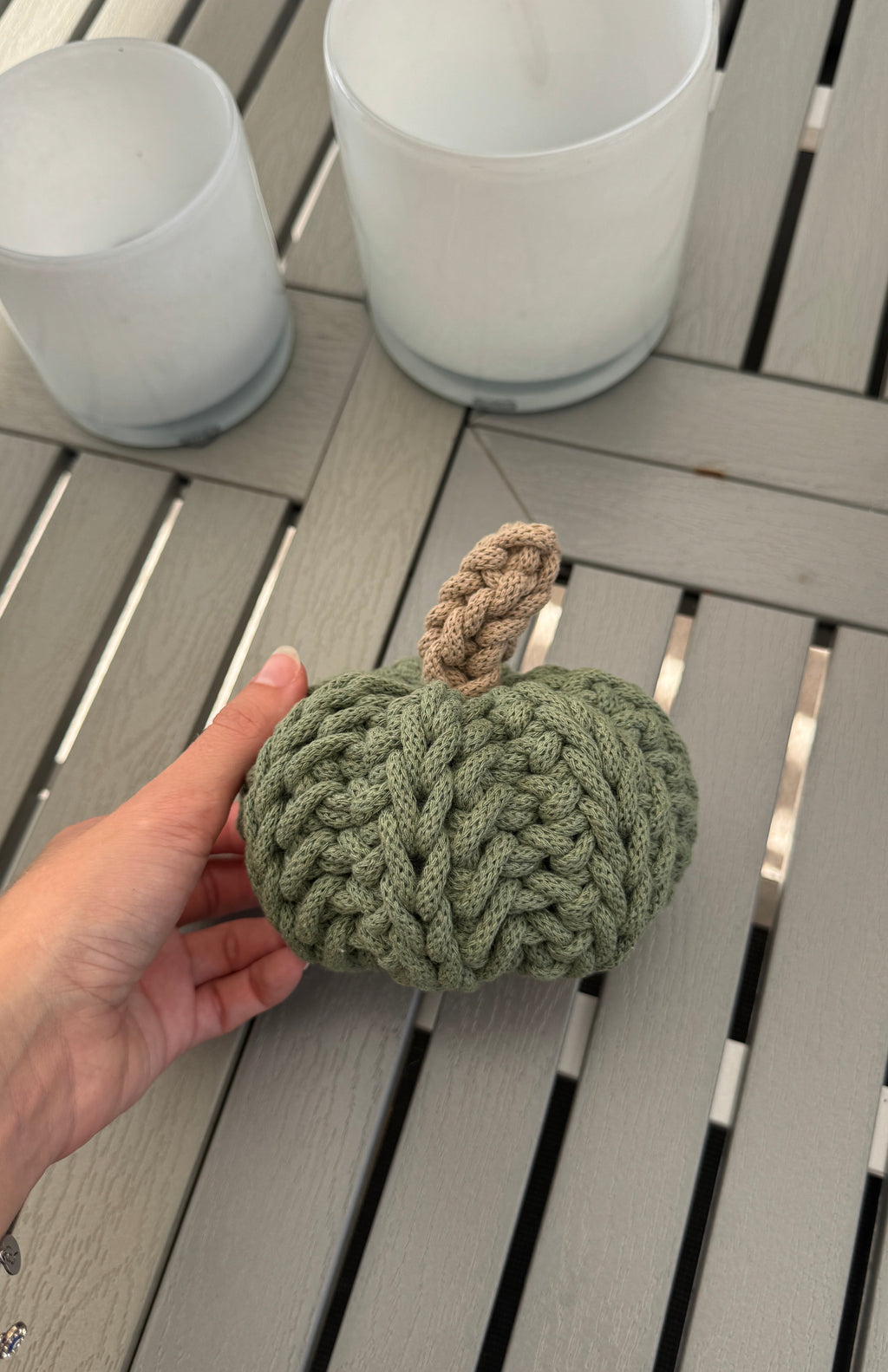 Cozy Pumpkin- Sage Green | Mini