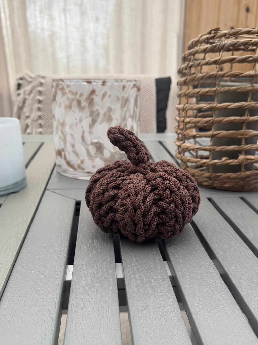 Cozy Pumpkin- Dark Brown | Mini