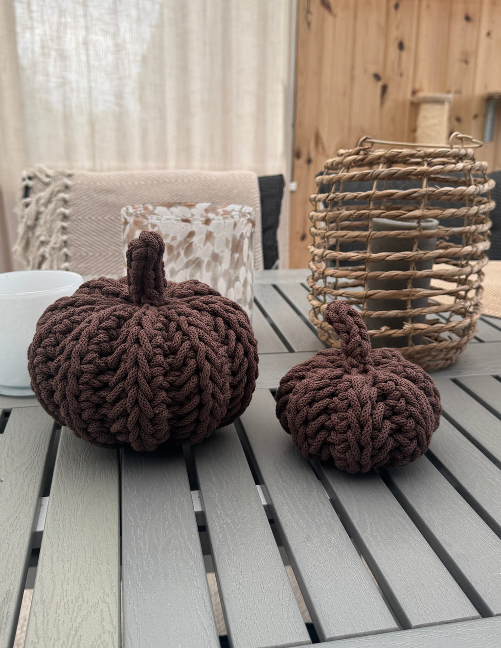 Cozy Pumpkin- Dark Brown | Mini