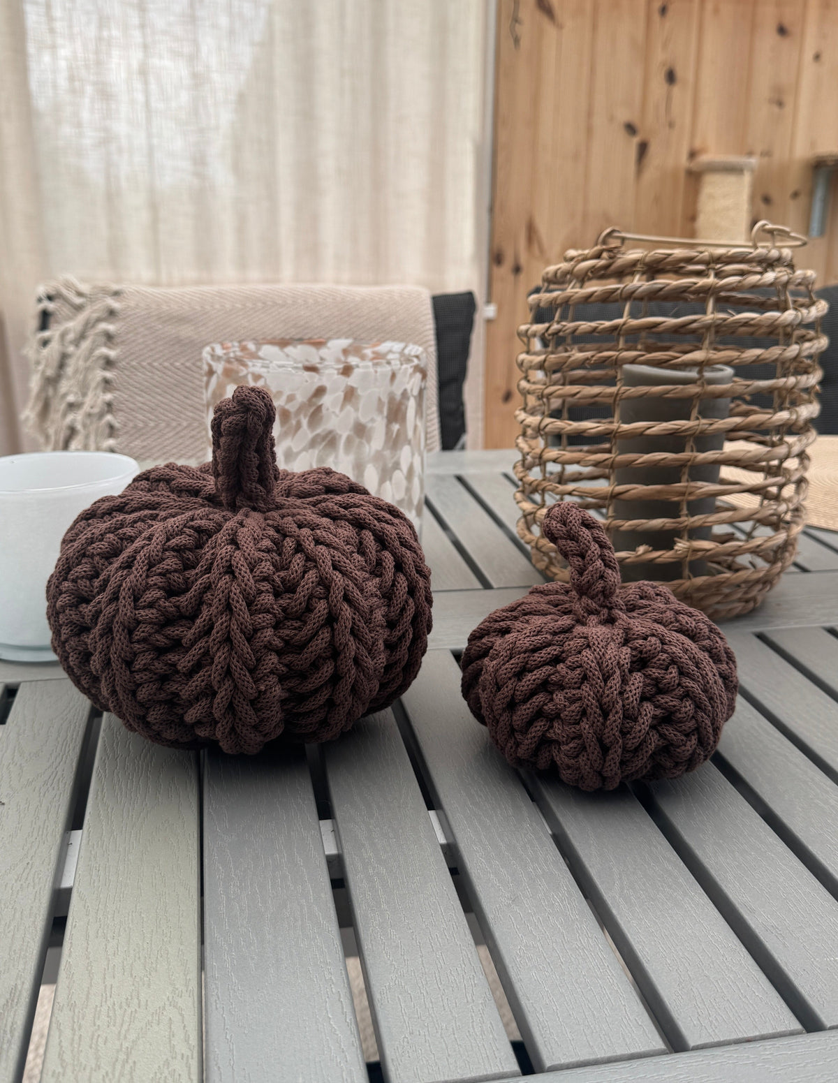 Cozy Pumpkin- Dark Brown | Mini