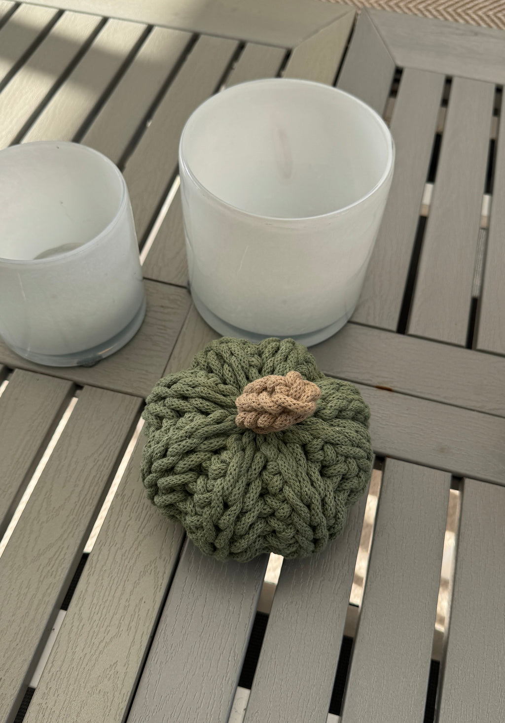 Cozy Pumpkin- Sage Green | Mini
