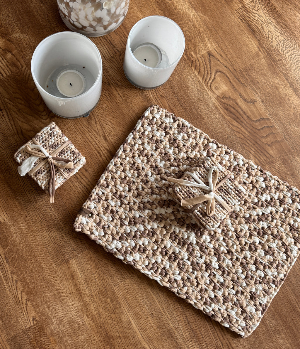 Terra Coasters - Fyrkantiga, 4-pack