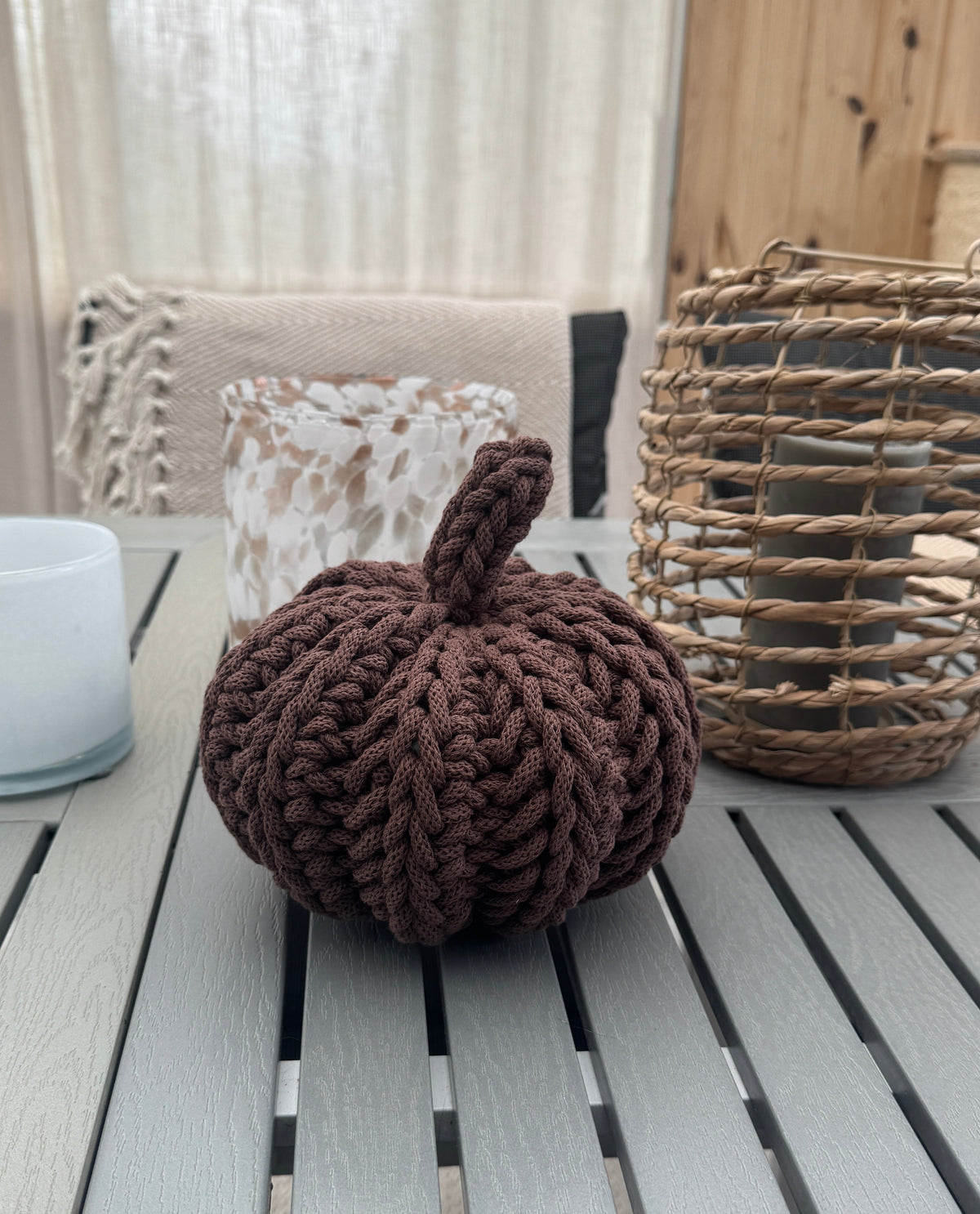 Cozy Pumpkin - Dark Brown | Large