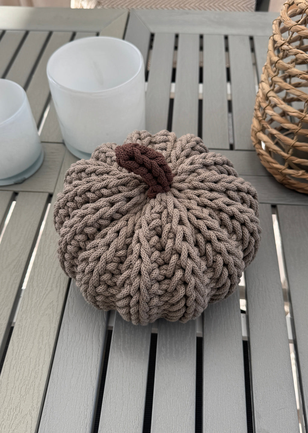 Cozy Pumpkin - Light Brown | Large