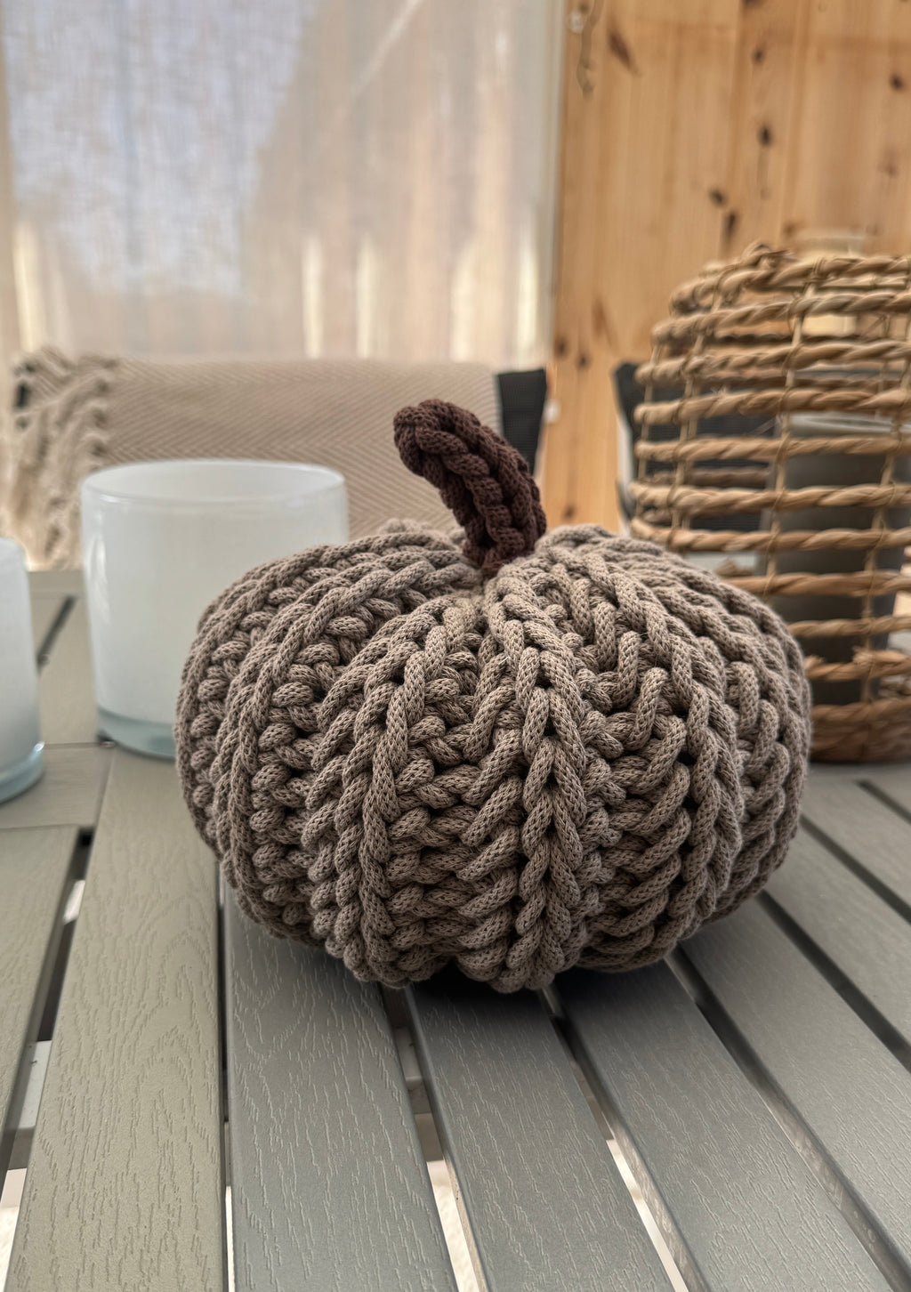 Cozy Pumpkin - Light Brown | Large